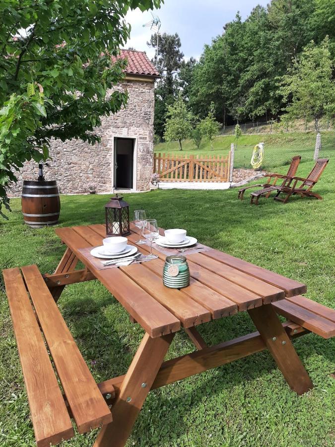Casa Galipendre Villa A Estrada Eksteriør bilde